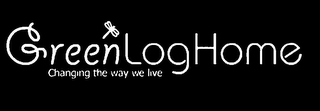 GREENLOGHOME CHANGING THE WAY WE LIVE logo