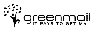GREENMAIL IT PAYS TO GET MAIL. logo