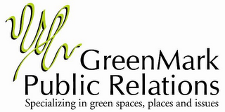 GREENMARK PUBLIC RELATIONS SPECIALIZING IN GREEN SPACES, PLACES AND ISSUES logo