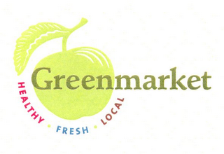 GREENMARKET HEALTHY · FRESH · LOCAL logo