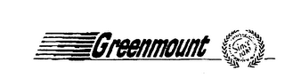 GREENMOUNT SINCE 1910 logo