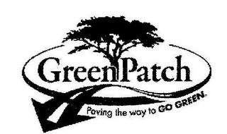 GREENPATCH PAVING THE WAY TO GO GREEN logo