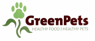 GREENPETS HEALTHY FOOD | HEALTHY PETS logo