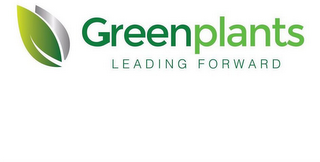 GREENPLANTS LEADING FORWARD logo