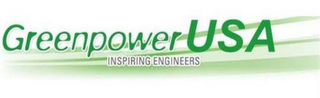 GREENPOWERUSA INSPIRING ENGINEERS logo