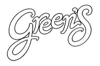 GREEN'S logo