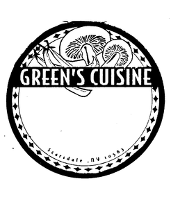 GREEN'S CUISINE logo