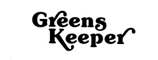 GREENS KEEPER logo