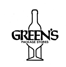 GREEN'S PACKAGE STORES logo