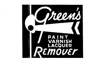 GREEN'S PAINT VARNISH LACQUER REMOVER logo