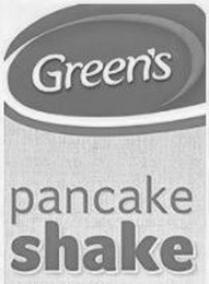 GREEN'S PANCAKE SHAKE logo