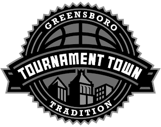 GREENSBORO TOURNAMENT TOWN TRADITION logo