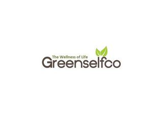 GREENSELFCO THE WELLNESS OF LIFE logo