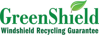 GREENSHIELD WINDSHIELD RECYCLING GUARANTEE logo