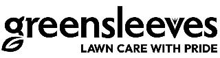 GREENSLEEVES LAWN CARE WITH PRIDE logo