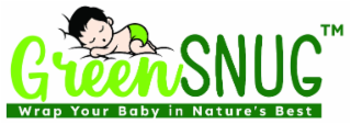 GREENSNUG WRAP YOUR BABY IN NATURE'S BEST logo