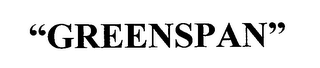 "GREENSPAN" logo