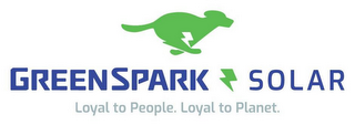 GREENSPARK SOLAR LOYAL TO PEOPLE. LOYAL TO PLANET. logo