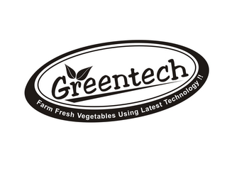 GREENTECH - FARM FRESH VEGETABLES USING LATEST TECHNOLOGY !! logo