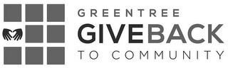 GREENTREE GIVEBACK TO COMMUNITY logo