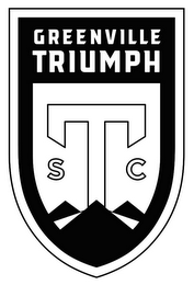 GREENVILLE SC T TRIUMPH logo
