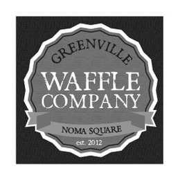 GREENVILLE WAFFLE COMPANY NOMA SQUARE EST. 2012 logo