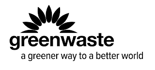 GREENWASTE A GREENER WAY TO A BETTER WORLD logo