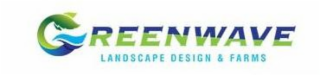 GREENWAVE LANDSCAPE DESIGN & FARMS logo