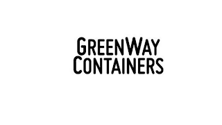 GREENWAY CONTAINERS logo