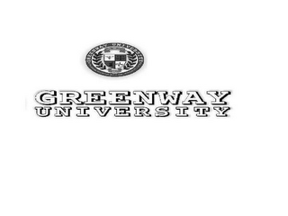 GREENWAY UNIVERSITY PROVIDING EDUCATION FOR A NEW AMERICAN INDUSTRY GREENWAY 2009 logo