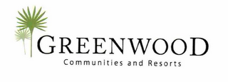 GREENWOOD COMMUNITIES AND RESORTS logo