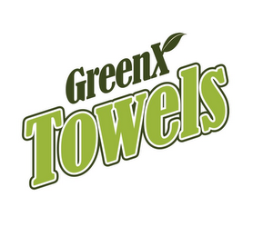 GREENX TOWELS logo