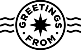 GREETINGS FROM logo