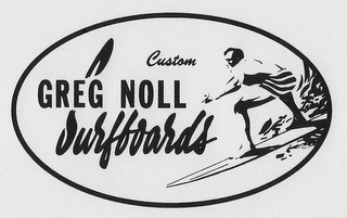 GREG NOLL CUSTOM SURFBOARDS logo