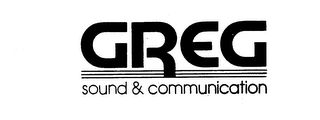 GREG SOUND & COMMUNICATION logo