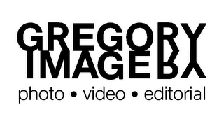 GREGORY IMAGERY PHOTO · VIDEO · EDITORIAL logo