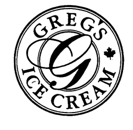 GREG'S ICE CREAM logo