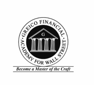 GREICO FINANCIAL G ACADEMY FOR WALL STREET BECOME A MASTER OF THE CRAFT logo