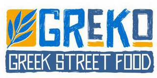GREKO GREEK STREET FOOD logo