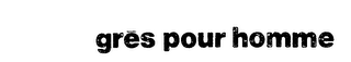 GRES POUR HOMME logo