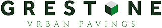 GRESTONE VRBAN PAVINGS logo