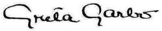 GRETA GARBO logo