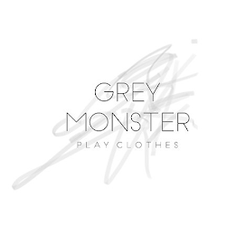 GREY MONSTER PLAY CLOTHES logo