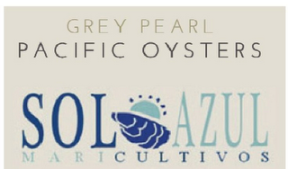 GREY PEARL PACIFIC OYSTERS SOL AZUL MARICULTIVOS logo