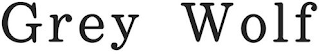 GREY WOLF logo