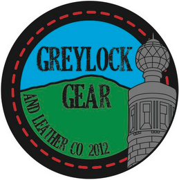 GREYLOCK GEAR AND LEATHER CO. 2012 logo