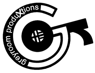 GREYROOM PRODUXTIONS G R logo