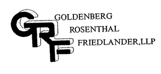GRF GOLDENBERG ROSENTHAL FRIEDLANDER,LLP logo
