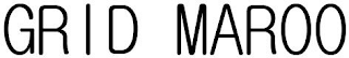 GRID MAROO logo