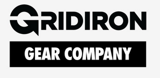 GRIDIRON GEAR COMPANY logo